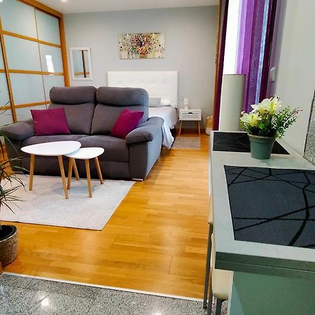 Estudio Ladeira Playa Baiona Luaran gambar